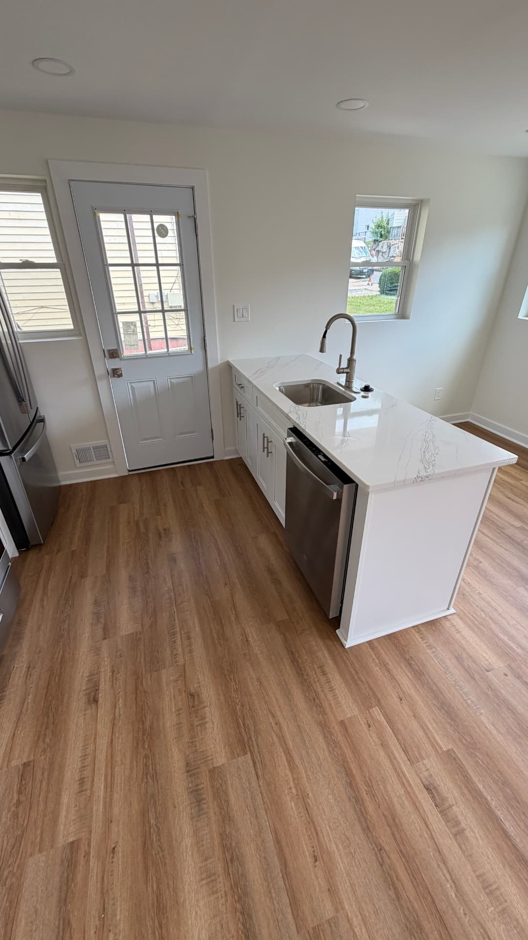 Post-construction kitchen detail